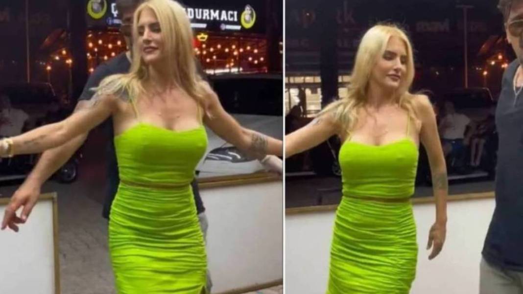 Çılgın Dondurmacı paylaştı, sosyal medya ayağa kalktı! Sarışın kadının dansı sosyal medyayı salladı: Kolundan tuttuğu gibi... 3